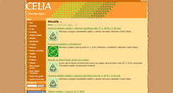 Desktop Screenshot of celia-zbl.cz